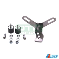 Horizontal support for fuelpump, chrome